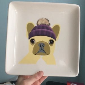 French Bulldog plate